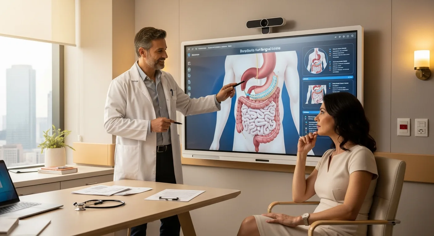 Consulta médica con paciente español en Istanbul Bariatric Center