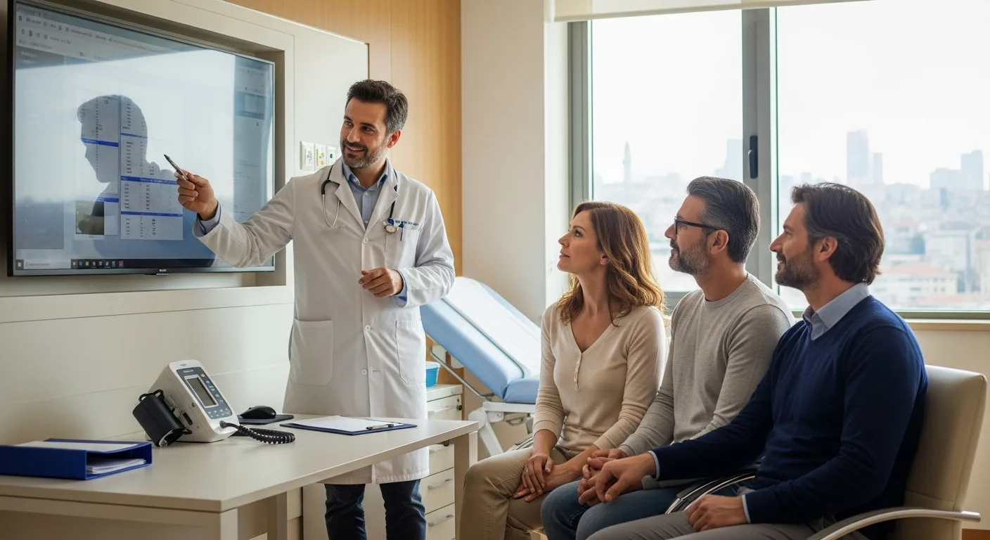 Consulto medico con paziente italiano presso Istanbul Bariatric Center